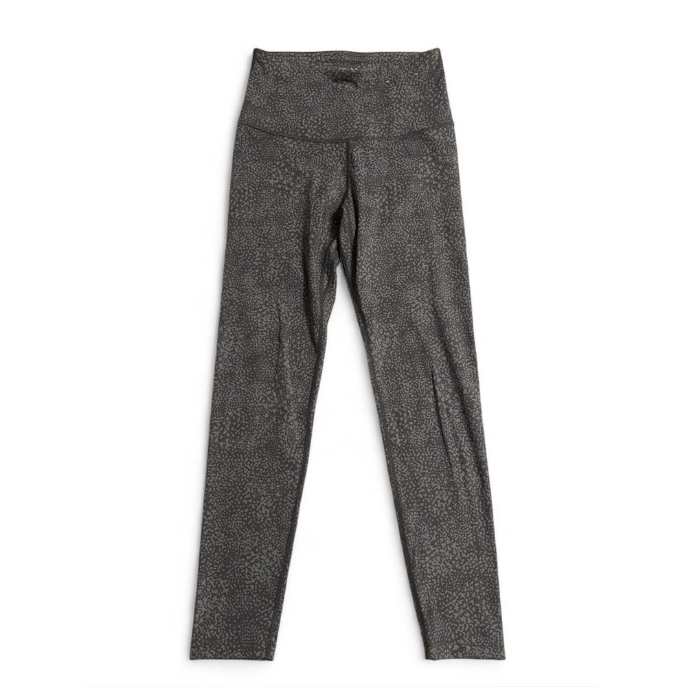 FLX High Waisted Grey Leggings Women's Size Small Athletic Stretch Workout Pants